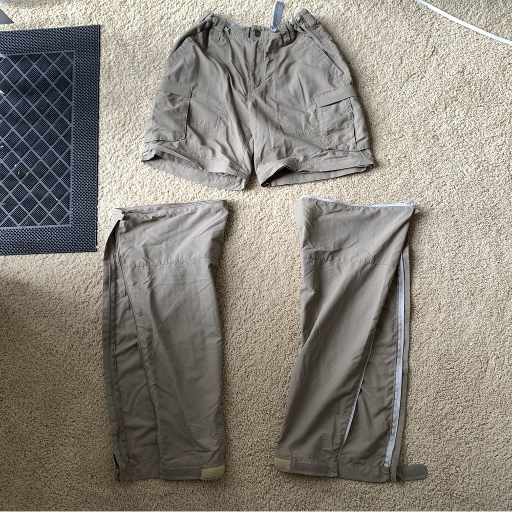 REI adjustable hiking pants